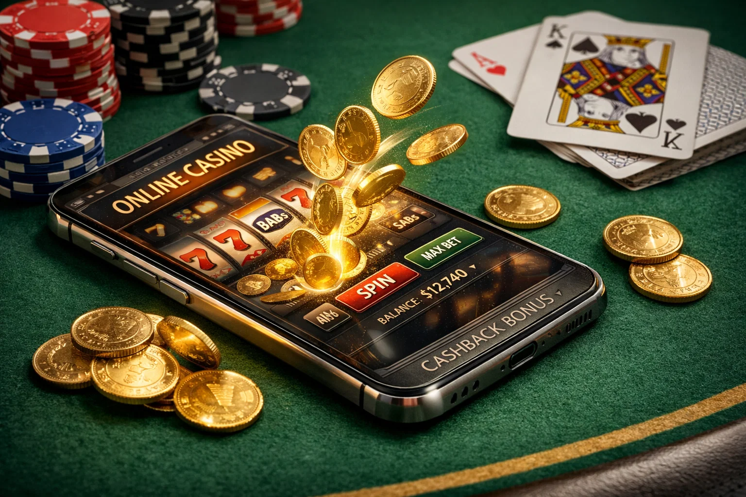 Online casino with cashback bonus offer
